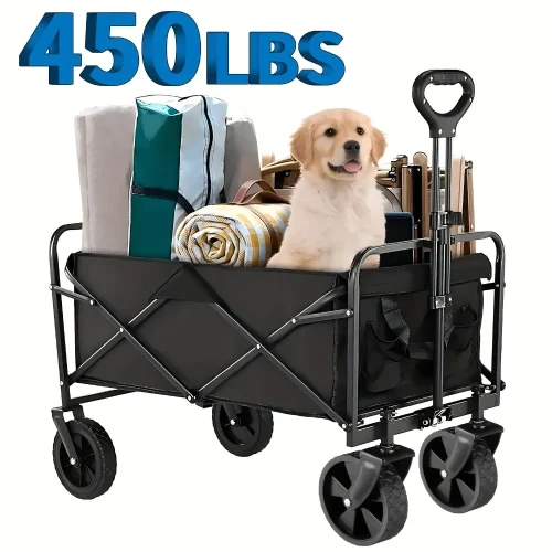 Wagon Cart Foldable Heavy Duty Utility Cart
