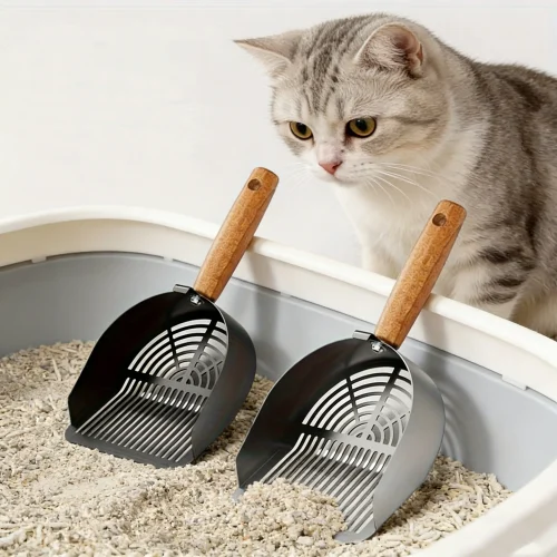 Stainless Steel Cat Litter Scoop