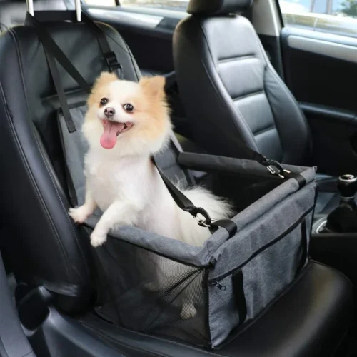 Dog Car Seat Cover Foldable Hammock Pet Harness Stable and Foldable Travel Pet Dog and Cat Safety Car Seat