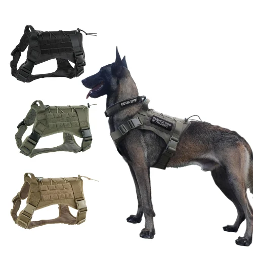 Tactical Dog Harness  Adjustable