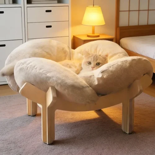 Soft Cushion Cat Bed