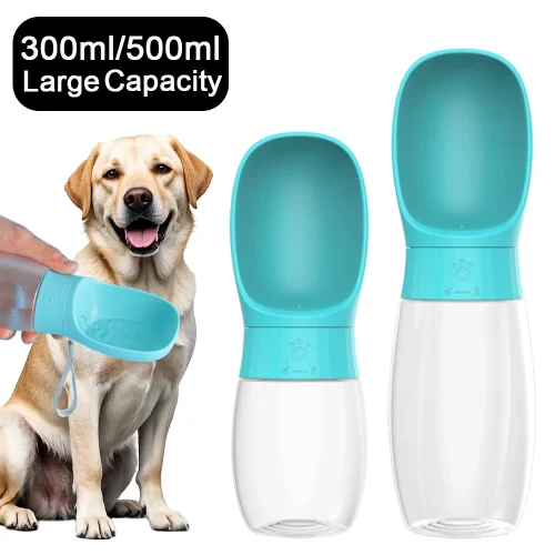 Pet Water Bottle Portable Drinking Bowl